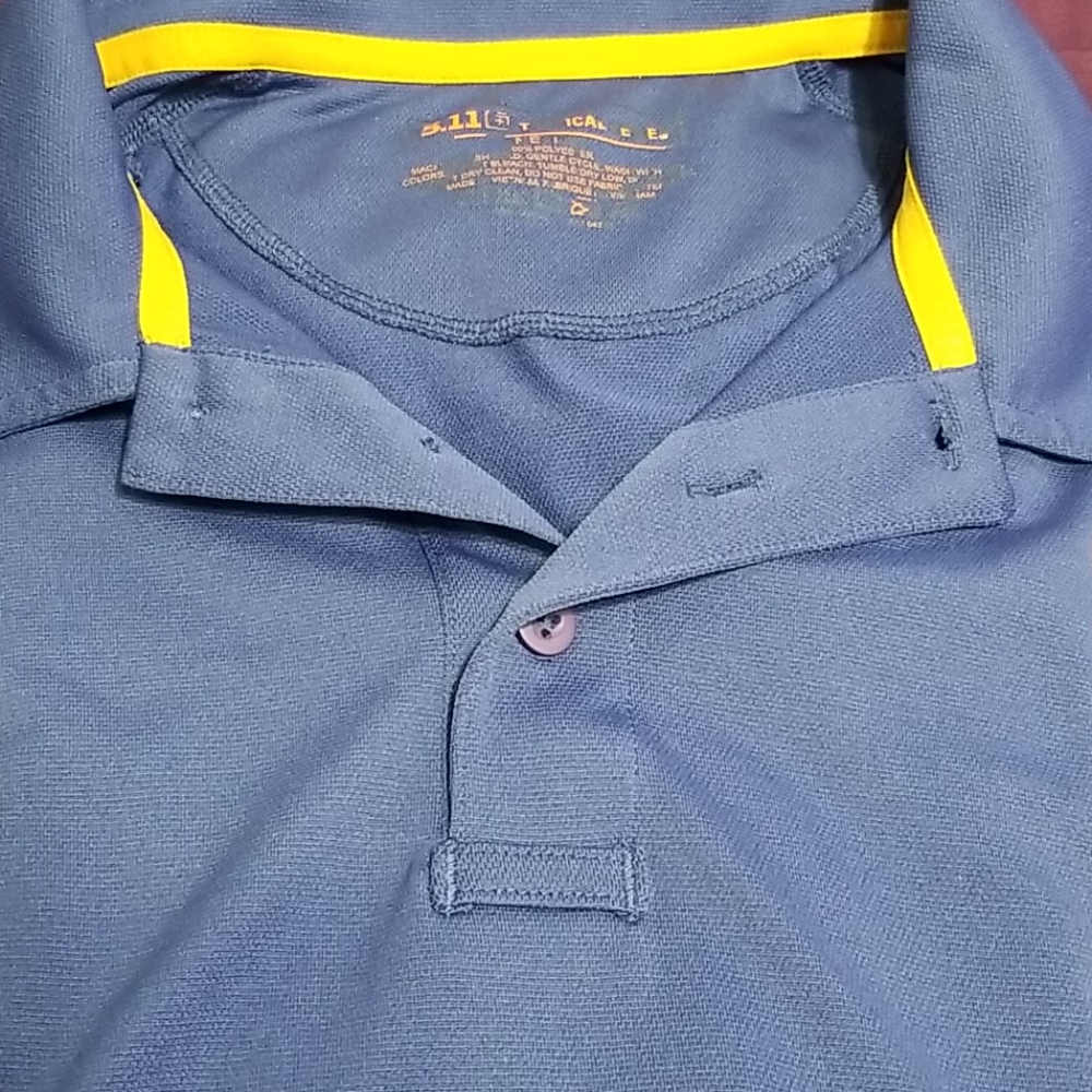 511 light blue polo tshirt